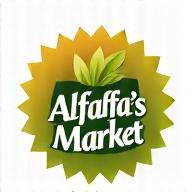 Logo for Alfalfa's Market, natural foods grocery store in Boulder